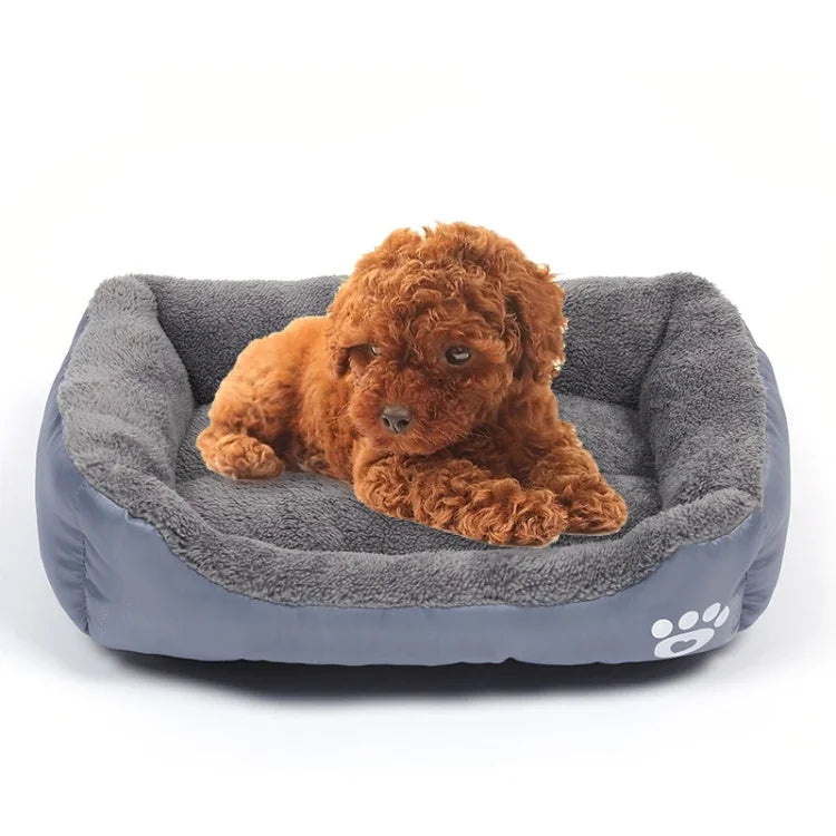 キャンディーカラー四季対応本物の暖かいペット用犬用犬舎マット テディ犬用マット, サイズ: M, 54×42×12cm, サイズ: M