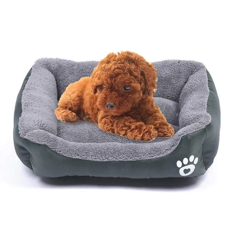 キャンディーカラー四季対応本物の暖かいペット用犬用犬舎マット テディ犬用マット, サイズ: XXL, 95×72×18cm, サイズ: XXL