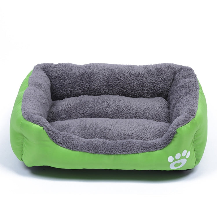 Bonbonfarbene, vier Jahreszeiten, echte warme Haustier-Hundematte, Teddy-Hundematte, Größe: XXL, 95×72×18cm, Größe: XXL