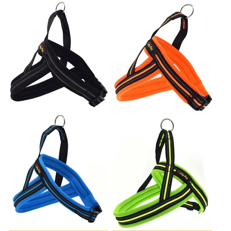 Reflektierendes Brustgeschirr aus Polyester für Hunde, Größe XS, 2,0 x 42 x 50 cm