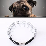 Hochwertiges Metallhalsband für Hunde, verstellbare Kette, speziell für das Hundetraining, Größe: 4,0 mm x 60 cm