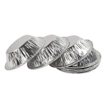 100 Stück/Packung Aluminiumfolie Eierkuchenbecher Cupcake-Halter, Größe: 7,5 x 4 x 2 cm