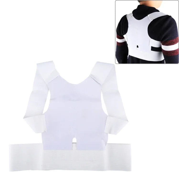 Schulterstützbandage, Lendenwirbelstütze, Sport-Rückenbandage, Haltungskorrekturweste für Damen und Herren, Größe XL
