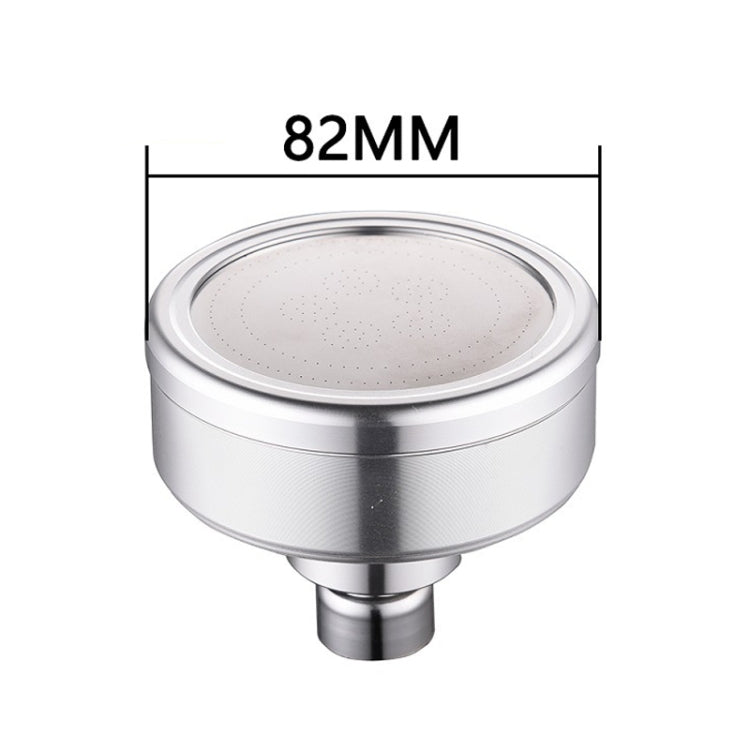 Abnehmbarer und abwaschbarer runder, druckbeaufschlagter Space-Aluminium-Top-Spray-Duschkopf, Größe: 82 mm, Muster A