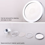 Abnehmbarer und abwaschbarer runder, druckbeaufschlagter Space-Aluminium-Top-Spray-Duschkopf, Größe: 82 mm, Muster A