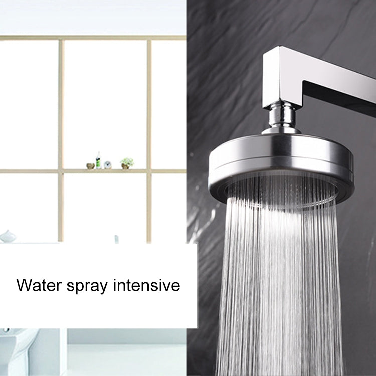 Abnehmbarer und abwaschbarer runder, druckbeaufschlagter Space-Aluminium-Top-Spray-Duschkopf, Größe: 82 mm, Muster A