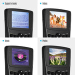 2,4 Zoll Display Bildschirm Blickschutz E-Book Taschenrechner, Unterstützt Tonaufnahme / Radio / Musik- & Video-Wiedergabe, Blickschutz Wissenschaftlicher Taschenrechner
