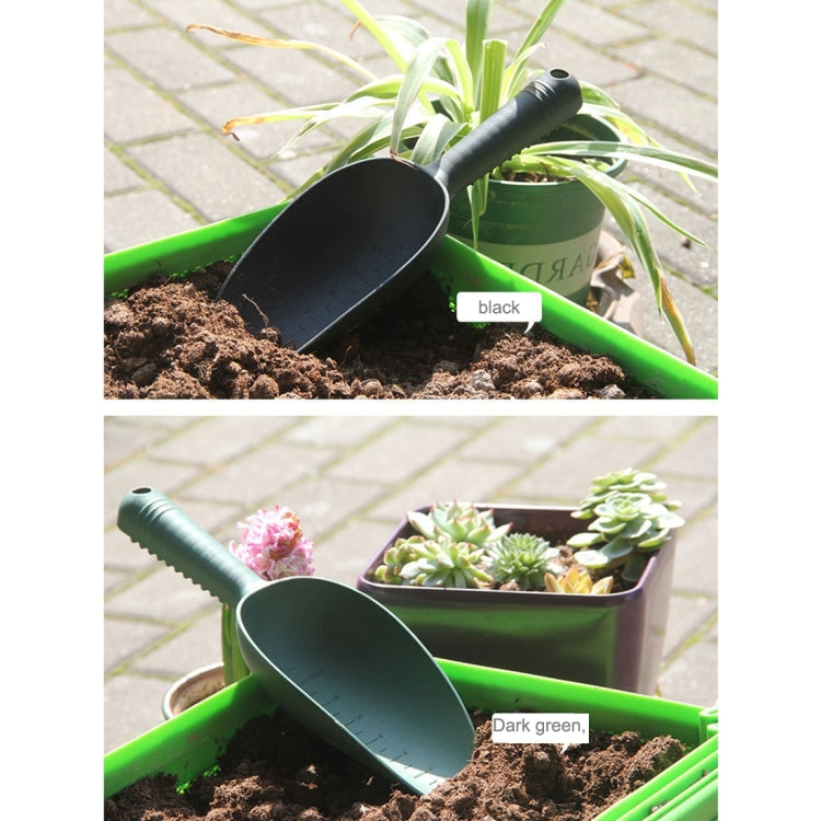 Plastik Bodenschaufel Löffel Teelöffel Kunststoff Schaufel Gartengeräte Eimer Schaufel Topfkultivierungszylinder Mini Fleischige Pflanze Bodenspaten Schaufel, Zufällige Farblieferung, Plastik Bodenschaufel Löffel