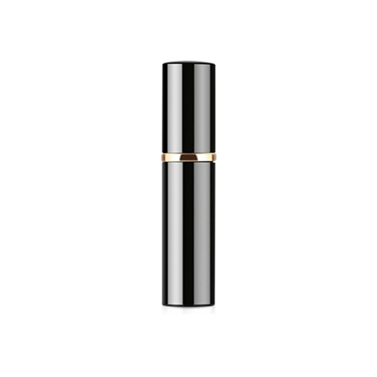 Tragbarer, nachfüllbarer Mini-Parfümzerstäuber aus Glas mit Metallgehäuse, 5 ml