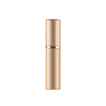 Tragbarer, nachfüllbarer Mini-Parfümzerstäuber aus Glas mit Metallgehäuse, 5 ml