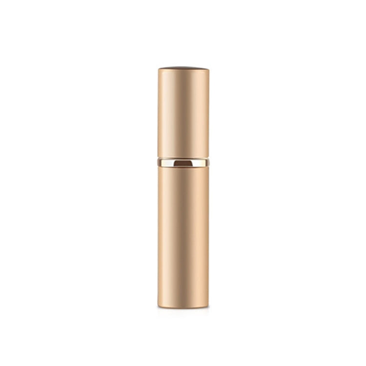 Tragbarer, nachfüllbarer Mini-Parfümzerstäuber aus Glas mit Metallgehäuse, 5 ml