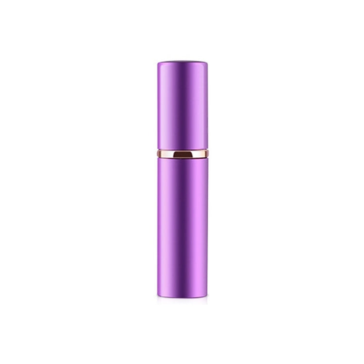 Tragbarer, nachfüllbarer Mini-Parfümzerstäuber aus Glas mit Metallgehäuse, 5 ml