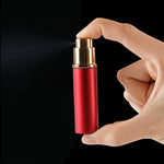 Tragbarer, nachfüllbarer Mini-Parfümzerstäuber aus Glas mit Metallgehäuse, 5 ml
