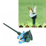 Solarbetriebener elektrisch drehender Schmetterling, Kolibri, dekorativer Fliegen-Simulationsschmetterling, Haustier, lustiges Spielzeug, Garten-Pastoraldekoration, Spielzeug, Schmetterling 2