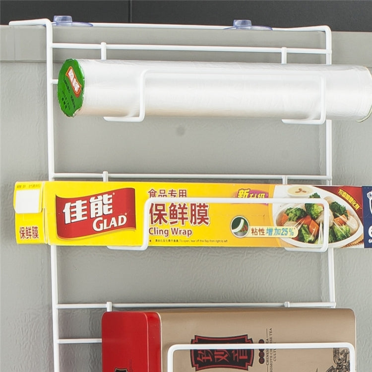 Mehrlagiges Kühlschrank-Aufbewahrungsregal, Seitenablage, Seitenwandhalter, multifunktionaler Küchenorganisator für den Haushalt, Größe: 25 x 9,5 x 62 cm, 25 x 9,5 x 62 cm