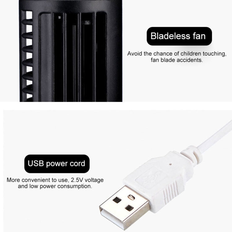 Turm-Typ USB Elektrischer Ventilator Blattloser Klimatisierungsventilator