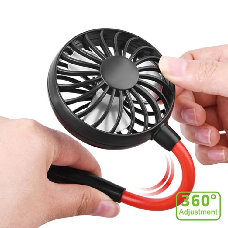 Kreativer Mini-Halsventilator Outdoor LED Ventilator, F008 (Weiß), F008 (Schwarz), F008, F008 (Blau)