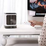 Mini Desktop Kühlventilator Luftbefeuchter Klimatisierungsventilator Befeuchtender Sprühventilator, ohne Fernbedienung