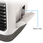 Mini Desktop Kühlventilator Luftbefeuchter Klimatisierungsventilator Befeuchtender Sprühventilator, ohne Fernbedienung