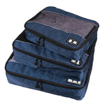 3-teiliges Set Multifunktions-Aufbewahrungstasche mit Fußballmuster aus wasserdichtem 210D-Polyester für Reisekleidung und Unterwäsche
