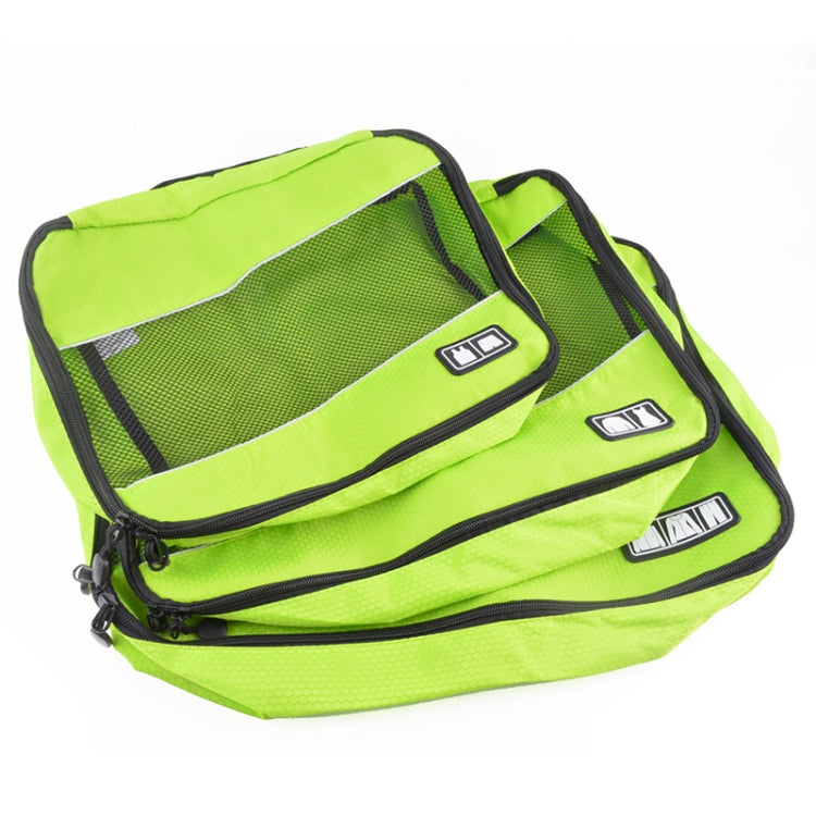 3-teiliges Set Multifunktions-Aufbewahrungstasche mit Fußballmuster aus wasserdichtem 210D-Polyester für Reisekleidung und Unterwäsche