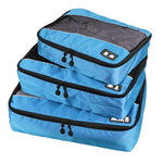 3-teiliges Set Multifunktions-Aufbewahrungstasche mit Fußballmuster aus wasserdichtem 210D-Polyester für Reisekleidung und Unterwäsche