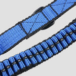 Teleskop-Doppelzugseil für Haustiere, reflektierendes Nylon-Geflecht, klein, Länge: 70 cm, Farbe zufällig, Doppelzug 70 cm