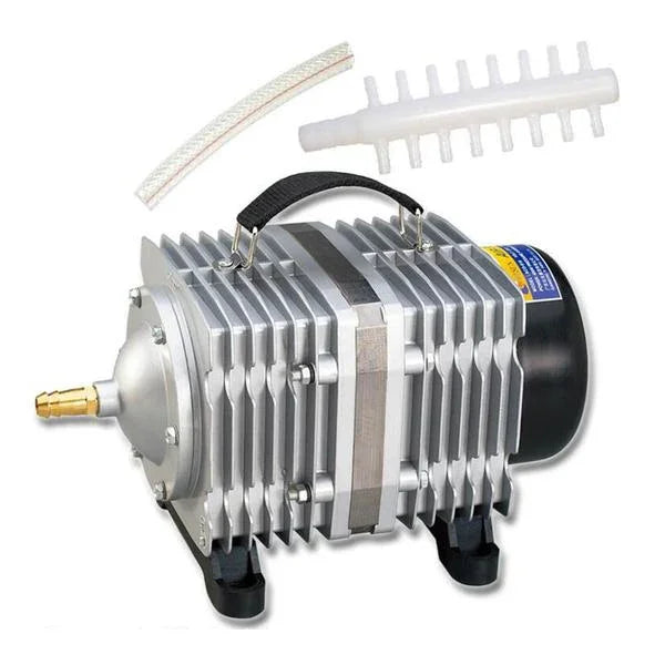 ACO-018A 520W 200L/Min Elektromagnetische Luftpumpe Kompressor Meerestieraquarium Sauerstoffanreicherung Luftstromverteiler, US-Stecker, ACO-018A