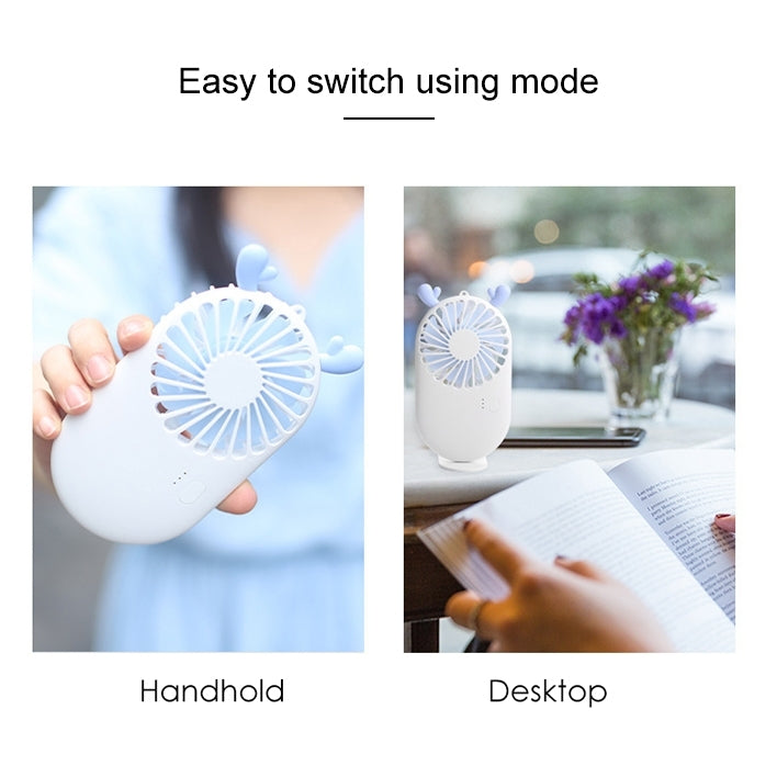 Tragbarer Mini USB Lade-Taschenventilator mit 3 Geschwindigkeitsstufen