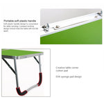 Gummimatte verstellbarer tragbarer Laptop-Tisch Klappständer Computer-Lesetisch Betttablett, Gummimatte (Marmor), Gummimatte, Gummimatte (Marmor Grün), Gummimatte (Silber)