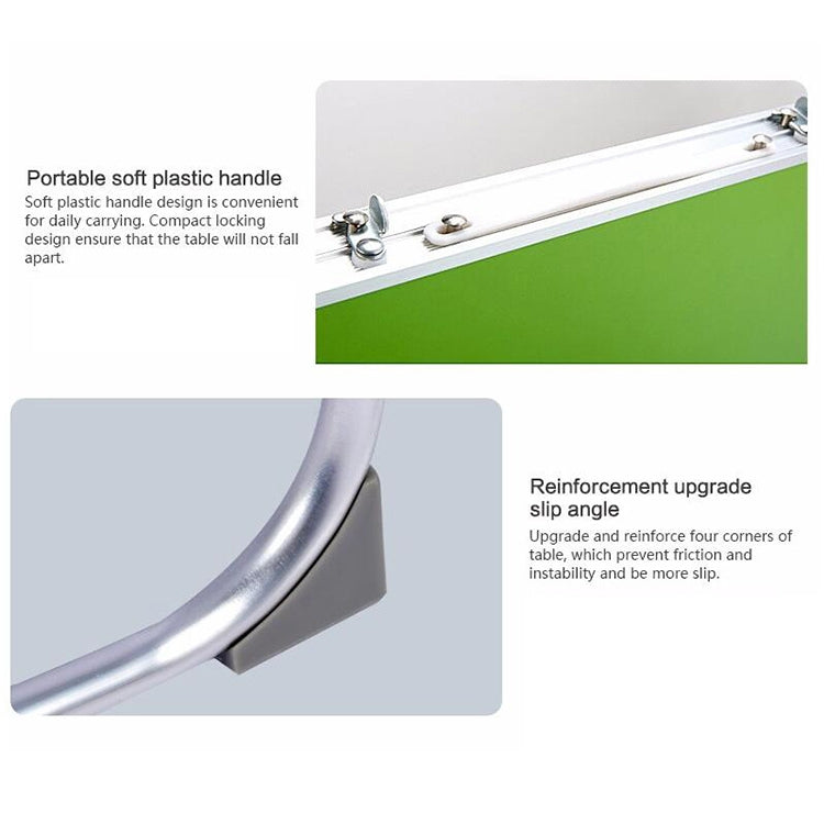 Plastikmatte verstellbarer tragbarer Laptop-Tisch Klappständer Computer-Lesetisch Betttablett, Plastikmatte, Plastikmatte (Holz), Plastikmatte (Saphirblau)