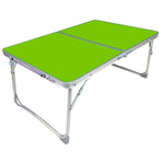 Plastikmatte verstellbarer tragbarer Laptop-Tisch Klappständer Computer-Lesetisch Betttablett, Plastikmatte, Plastikmatte (Holz), Plastikmatte (Saphirblau)