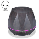 Pfirsichform Holzmaserung Fernbedienung Ultraschall Luftbefeuchter Aromatherapie-Gerät Automatischer Alkoholsprüher mit LED-Lichtern, Kapazität: 400 ml, AU-Stecker (helles Holz), Diamant dunkles Holz, Diamant helles Holz, Pfirsichform dunkles Holz...