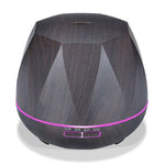 Pfirsichform Holzmaserung Fernbedienung Ultraschall Luftbefeuchter Aromatherapie-Gerät Automatischer Alkoholsprüher mit LED-Lichtern, Kapazität: 400 ml, AU-Stecker (helles Holz), Diamant dunkles Holz, Diamant helles Holz, Pfirsichform dunkles Holz...