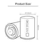 Original Xiaomi Youpin Circle Joy Edelstahl Vakuum-Memory Weinstopfen, Weinstopfen