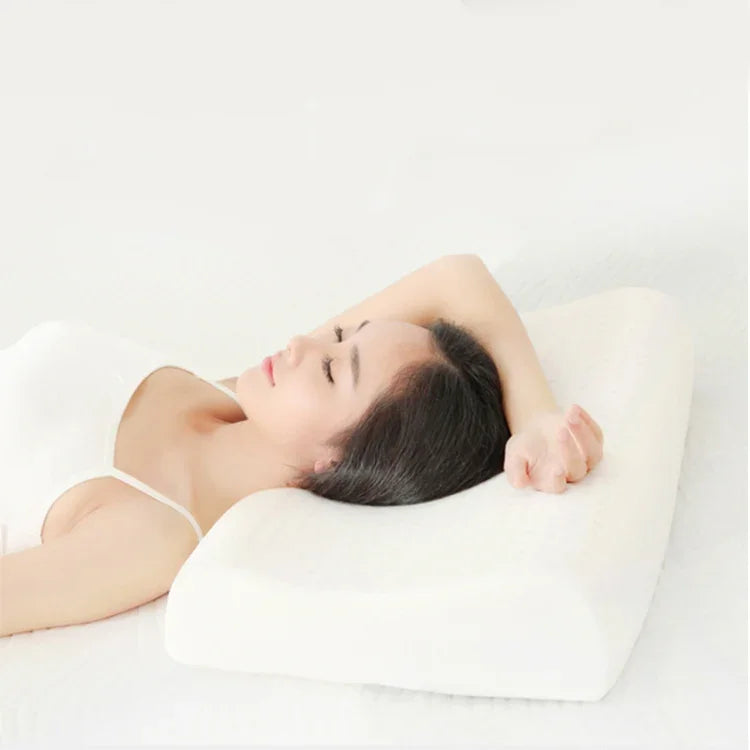 Original Xiaomi Youpin 8H Z2 Naturlatex Kissen Weich Atmungsaktiv Wirbelsäulenschutz Massage Pflege Kissen mit Baumwollkissenbezug