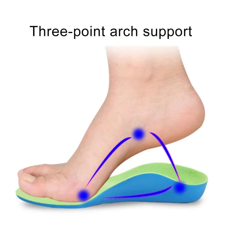 Children PU XO Leg Corrective Insole, Size: 14cm, Size: 14cm