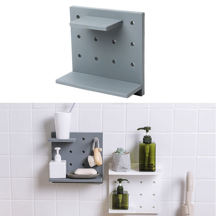 Aufbewahrungsregal aus Kunststoff für Wohnzimmer, Bad, Küche, Wanddekoration