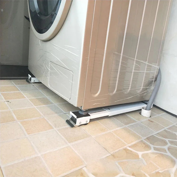 Verstellbare Waschmaschinen-Kühlschrank-Basishalterung, Kühlschrank-Waschmaschinen-Trolley-Halterung, Trolley-Halterung