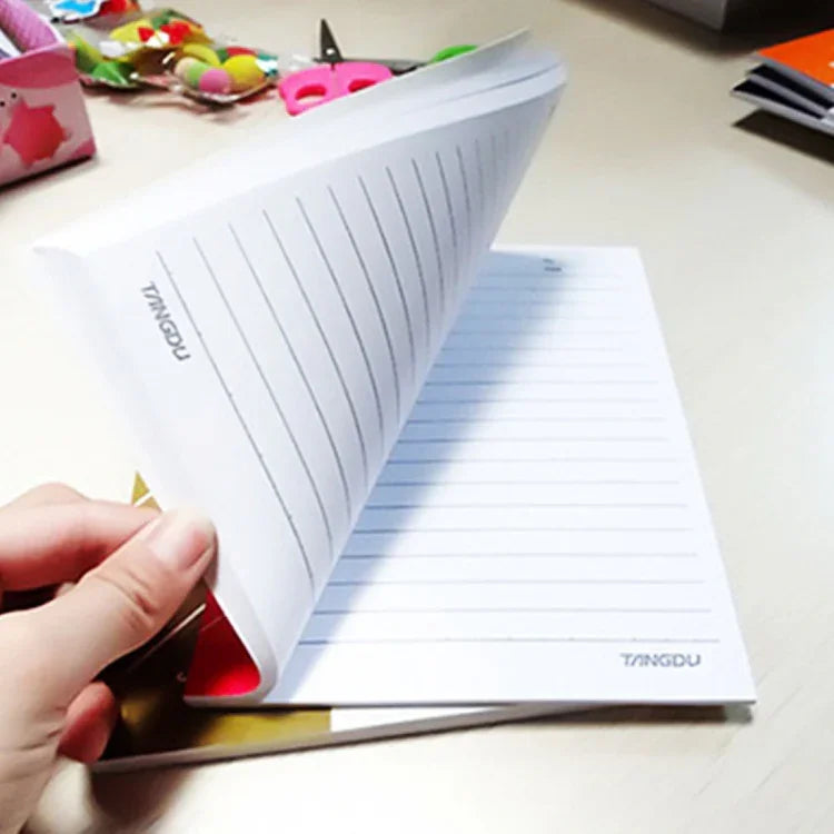 10 Stück 30 Seiten A5 Softcover Tagebuch Notizbuch Bürobedarf, zufällige Farblieferung, 30 Seiten