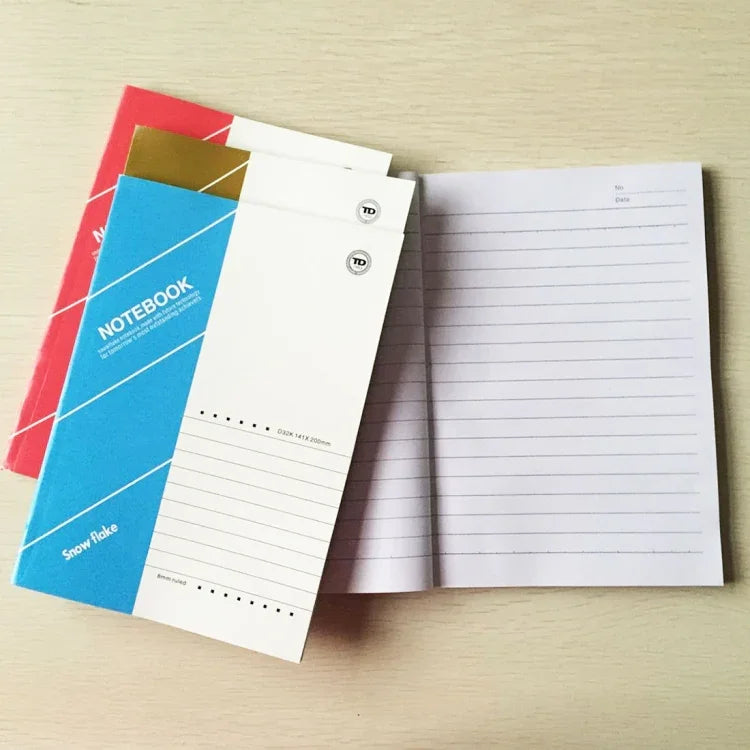 10 Stück 40 Seiten A5 Tagebuch Notizbuch mit weichem Einband Bürobedarf, zufällige Farblieferung, 40 Seiten