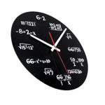 Kreative Acryl Wohnzimmer Dekorative Mathematische Formel Wanduhr