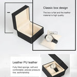 SBH002 PU Armbanduhr Aufbewahrungsbox Schutzhülle, Größe: L, Größe: L