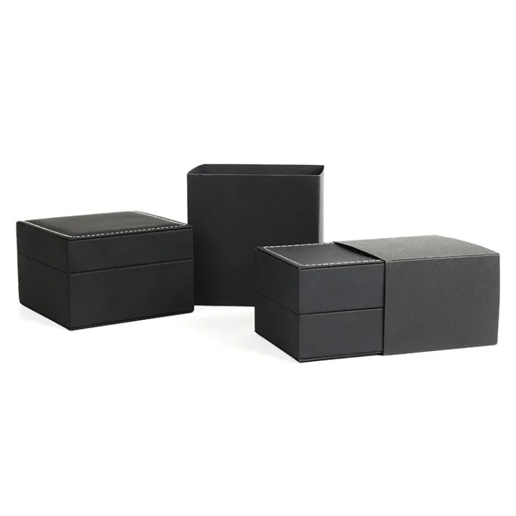 SBH002 PU Armbanduhr Aufbewahrungsbox Schutzhülle, Größe: L, Größe: L