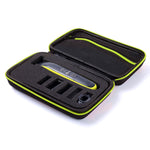 Tragbare EVA-Schutztasche/Aufbewahrungsbox für Philips OneBlade Rasierer, für Philips OneBlade (Grün), für Philips OneBlade