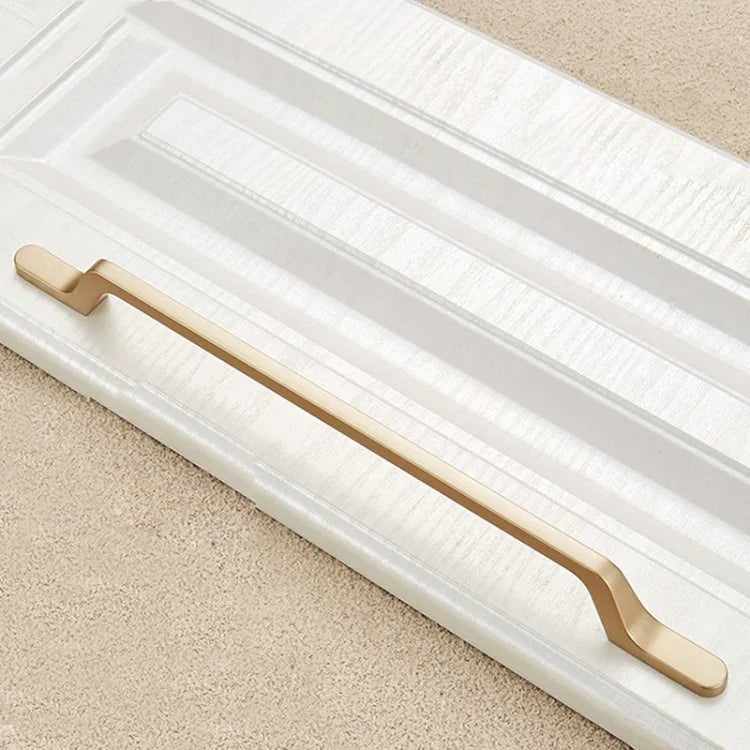 9008-224 Moderner, schlichter Schranktürgriff Schubladengriff Kleiderschrank Zinklegierungsgriff, 9008-224