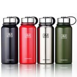 610ml Outdoor Vakuum-Edelstahl-Wärmeisolierbecher Tragbare Sportflasche mit großem Fassungsvermögen, 610ml