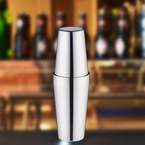 Edelstahl Boston Cocktailshaker, hochwertige Barmann-Werkzeuge / Premium Bar-Werkzeuge, Fassungsvermögen: 750 + 600 ml, Cocktailshaker