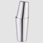 Edelstahl Boston Cocktailshaker, hochwertige Barmann-Werkzeuge / Premium Bar-Werkzeuge, Fassungsvermögen: 750 + 600 ml, Cocktailshaker