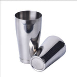 Edelstahl Boston Cocktailshaker, hochwertige Barmann-Werkzeuge / Premium Bar-Werkzeuge, Fassungsvermögen: 750 + 600 ml, Cocktailshaker